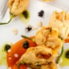 Bistro West - Goat Cheese Stuffed Squash Blossoms